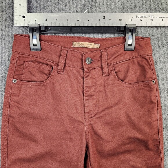 PRANA Vino Oday W4318RG25 High 9" Rise Regular Inseam Skinny Jeans SIZE 0 25 - Picture 5 of 14